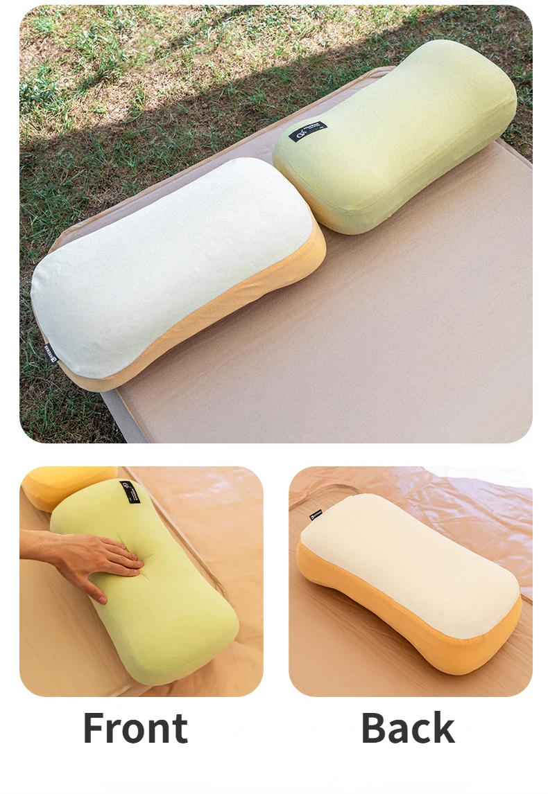 Description Picture 6 of itemHIKEMAN Camping Pillow Memory Foam Cervical Pillow Portable Outdoor Sleeping Pillows for Travel Napping Cool Camping Gear
