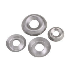 M3 M4 M5 M6 Conical Solid Countersunk Washer Gasket Concave Convex Tapered Spherical Cone Washer 10Pcs 304 Stainless Steel