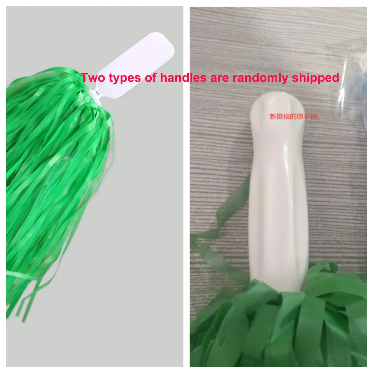 Description Picture 2 of itemChildren's Cheerleading Pom Poms with Handle Cheer Balls Gold Yellow Pink Red Green Blue for Women Girl Kids Pompoms Accessories