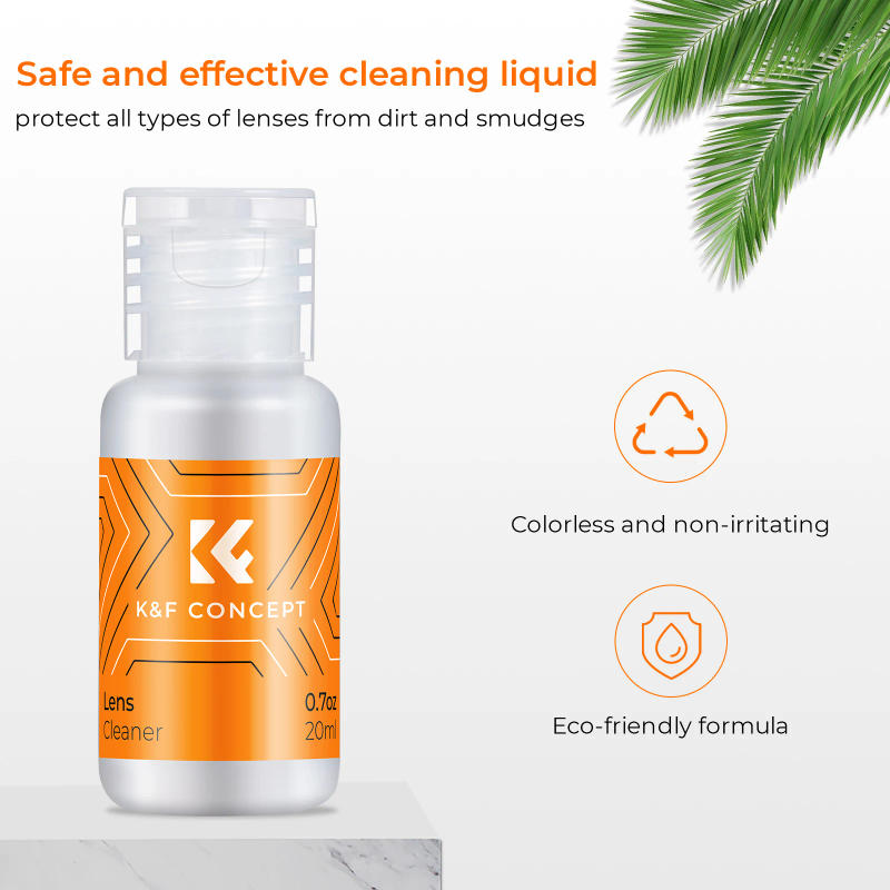 Description Picture 4 of itemK&F Concept 20ml Camera Lens Cleaning Liquid for DSLR Camera Mobile Phone Screen Laptop Screen Glasses Camera Lens Cleaning Kit