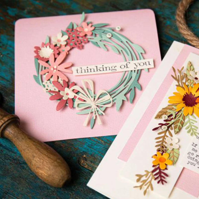 Description Picture 5 of itemGarland Metal Cutting Dies For DIY Scrapbooking Paper Card Making Decorative Handcraft Photo Album Crafts Supplies Garland Metal