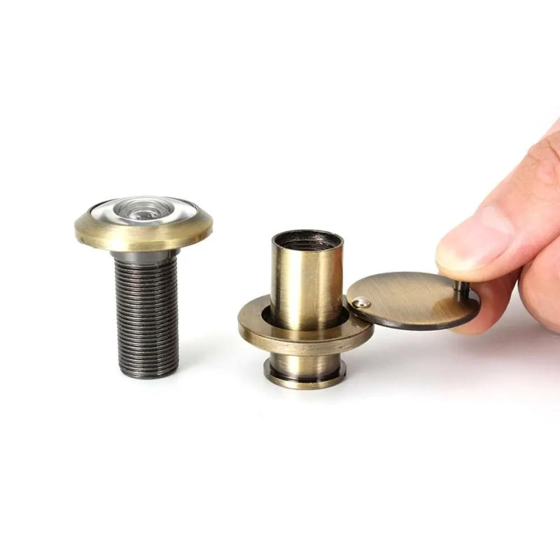 Description Picture 5 of itemSafety Door Viewer Fixed Door Viewer Cover Privacy Peephole Lid Rotating Privacy Cover Door Viewer Lid Privacy Plate