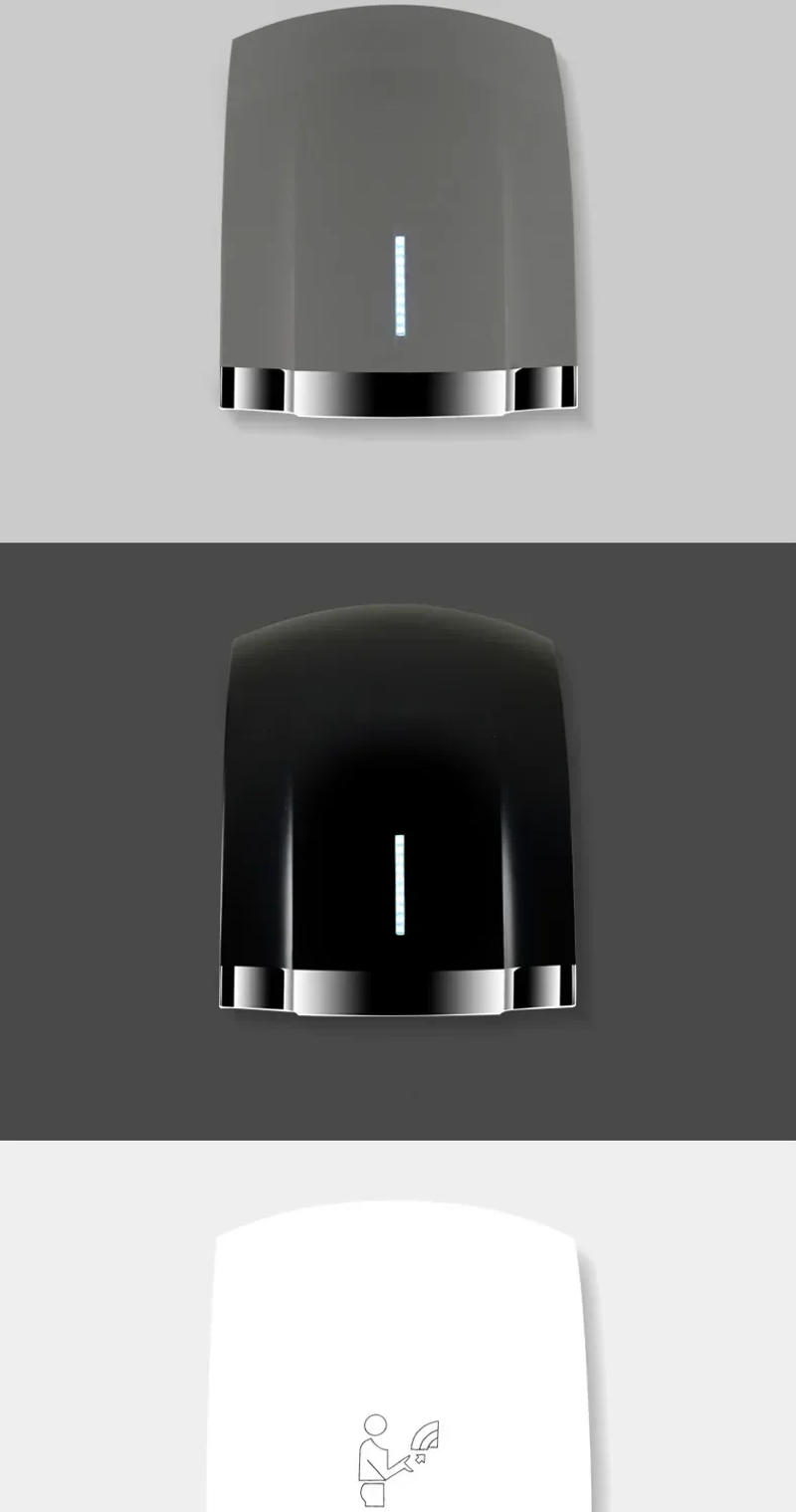 Description Picture 5 of itemFully Automatic Hand Dryer Induction Household Bathroom Hot and Cold Switching Easy Installation