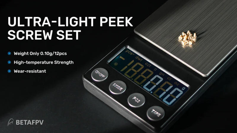 Description Picture 2 of itemBETAFPV Meteor Series Motor Fixing Screws Pack