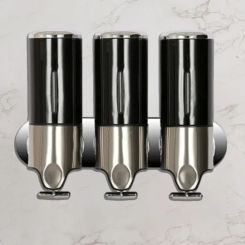 Alternative Face Wash Push In Mechanism Bathroom Organizer Indoor Installation Design No Drill Shower Pump Dispenser