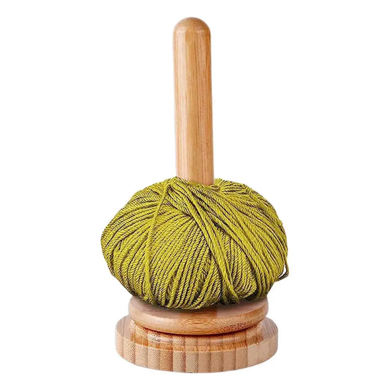 Description Picture 3 of itemYarn Winder Stand Tool Yarn Holder Rotating Wool Spool Auxiliary DIY Knitting Tools Multifunction Wool Ball Storage
