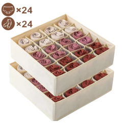 Underwear Bra Organizer Storage Box Panties Socks Storage Boxes Wardrobe Clothes Organizers Bedroom Cabinet Drawer Separator Box