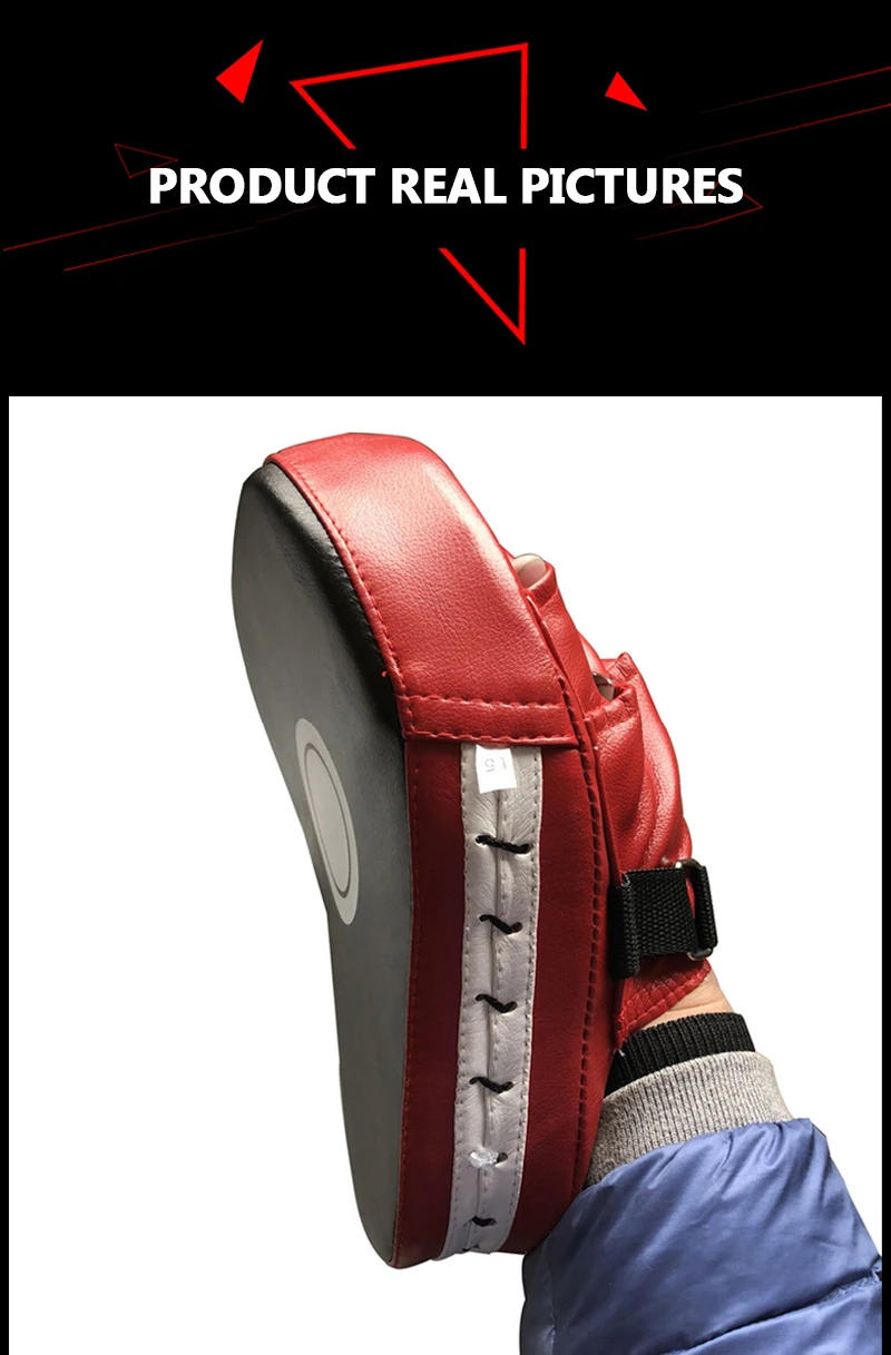 Description Picture 6 of itemCurved Punching Mitts Boxing Pads Hand Target Boxing Pads Gloves Training Focus Pads Kickboxing Muay Thai Martial Art