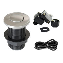 Garbage Disposal Air Metal On/Off Air Button Disposal Accessory