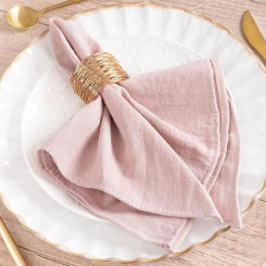 40x40cm Simple Multicolor Cotton Napkins Table Decoration Napkins for Everyday and Wedding Use