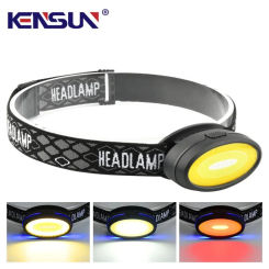 Powerful COB LED Headlamp Strong Light Headlight USB Rechargeable Head Flashlight Waterproof For Outdoor Camping Fishing Running