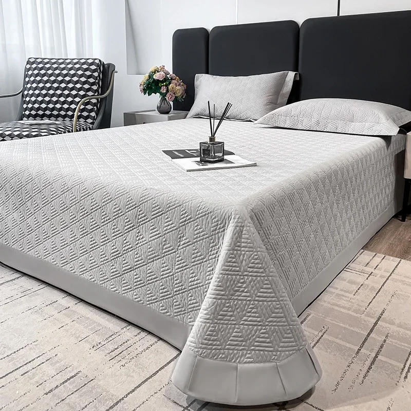 Description Picture 4 of itemCotton Bedspread on the bed cover full set bedspreads for double bed sheets set Mattress topper stitch blanket mattress covers