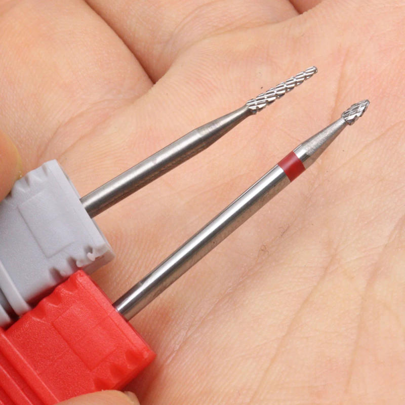 Description Picture 5 of itemUnloading drill grinding head H01603 Cuticle Clean Nail Drill Bits Carbide Burr Rotary Grinding Head Manicure Milling Cutters N