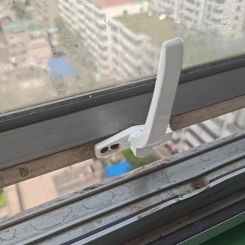 Durable Metal Doors Lock Handle Sliding Window Handles Security Hasp for Home Hardware Left/right Adjustable Handles Hardware