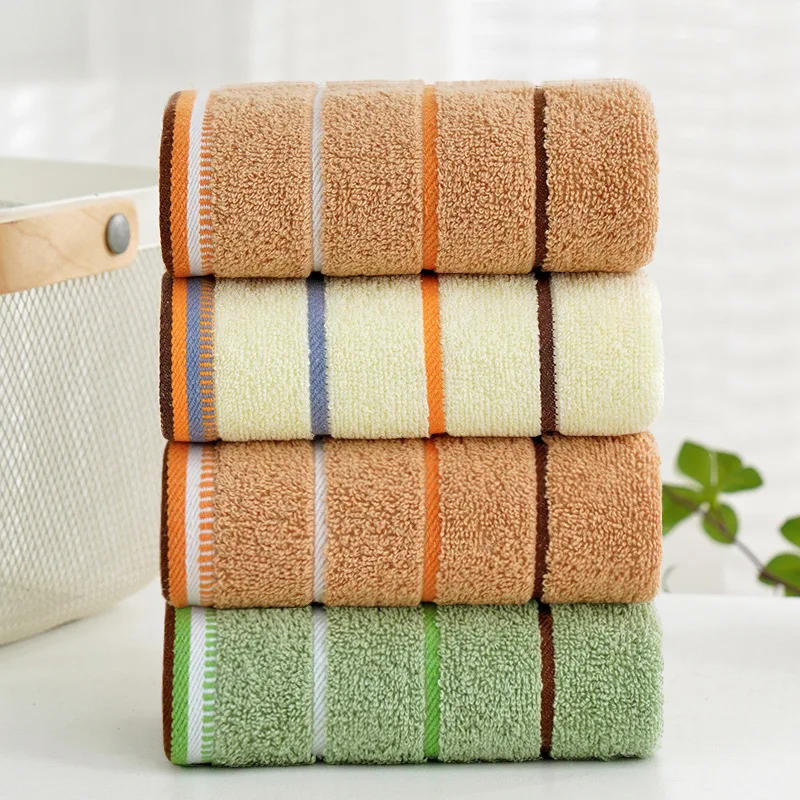 Description Picture 5 of item1pcs Cotton Bathroom Hand Towel Thickened Face Hair Towels Bathroom Adults Hotel Travel LoverIncreases Water Absorption