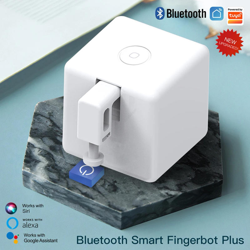 Description Picture 3 of itemMOES Tuya Smart Bluetooth Fingerbot Switch Button Pusher Smart Life App Voice Control via Alexa, Google Assistant