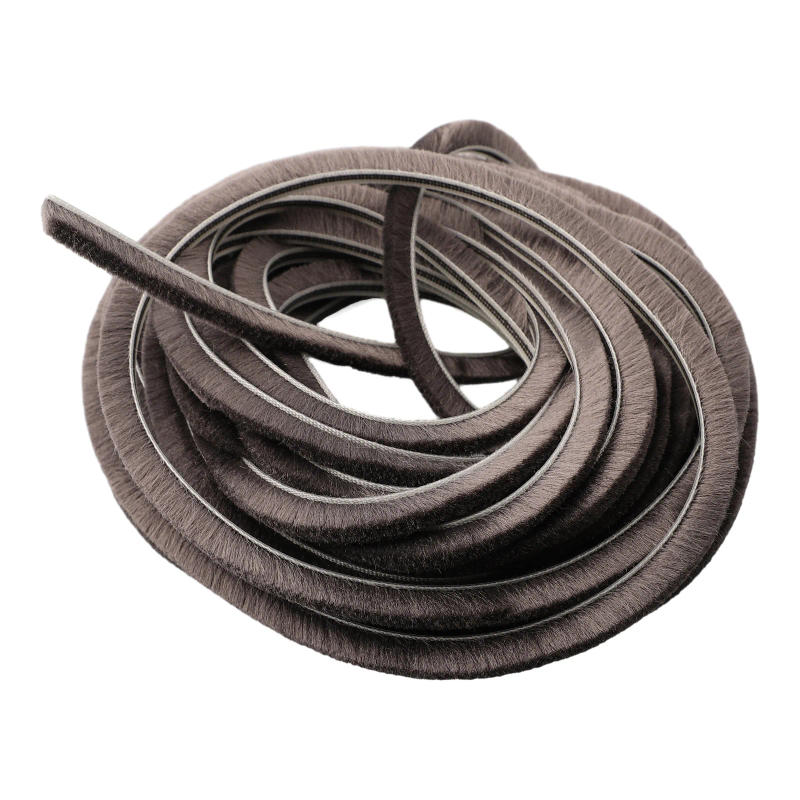 Description Picture 5 of item10M Seal Strip Hairy Seal Brush Pile Casement Sliding Door Weather Strip Draught Excluder Sound Insulation Strip Door Protector