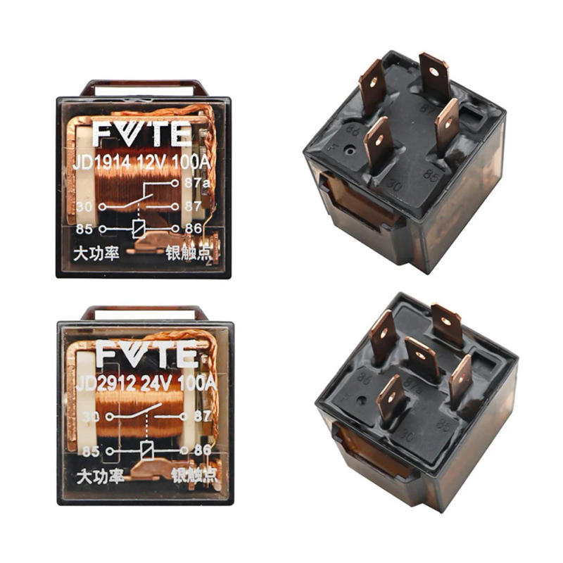 Description Picture 5 of itemWaterproof Car Relay DC 12V 24V 100A 5-pin SPDT Control Device Relay Switch Electrical Equipment Power Tools Accessories