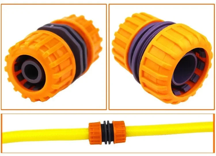 Description Picture 4 of item1pcs Garden Hose Connector Pipe Coupler Stop Water Connector 12mm 19mm  Hose bore Repair Joint Irrigation