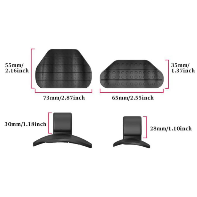 Description Picture 2 of item2 pcs Enhanced Ball Control Golf Club Grip Trainer Swing Grip Pad Correct Posture Golf Club Hand Grip Non-Slip Silicone