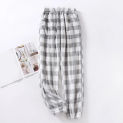 Flannel Plaid Pants Men's Plush Bottoms winter warm Home Wear loose Sleepwear Casual Pajamas Comfort Trousers pantalones