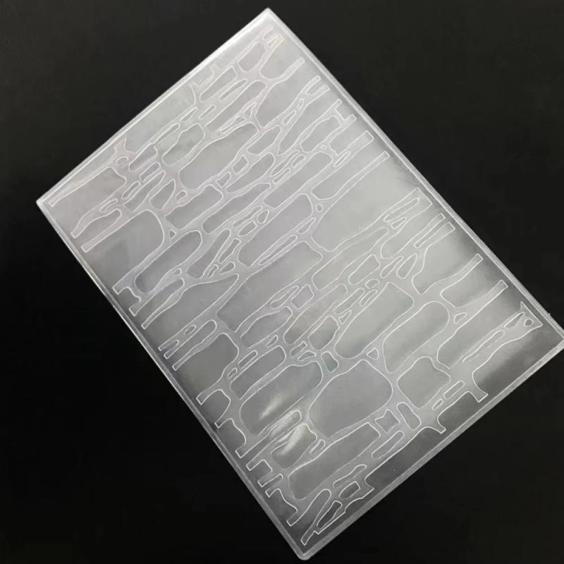 Description Picture 5 of item3D texured Wall Brick  Drawing stencil Embossing Folder for Card Making DIY Plastic Scrapbooking Photo Album Card