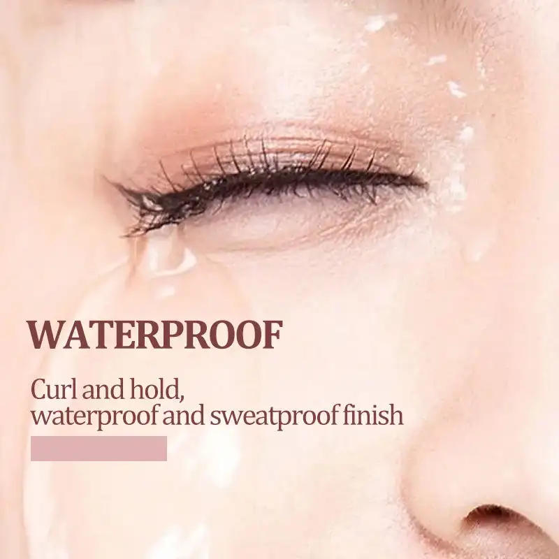 Description Picture 3 of itemSilk Fiber Matte Mascara Makeup Ultra-Fine Brush Lengthens Eyelashes Waterproof Fast Dry Brown Black Curling Mascara Comestic