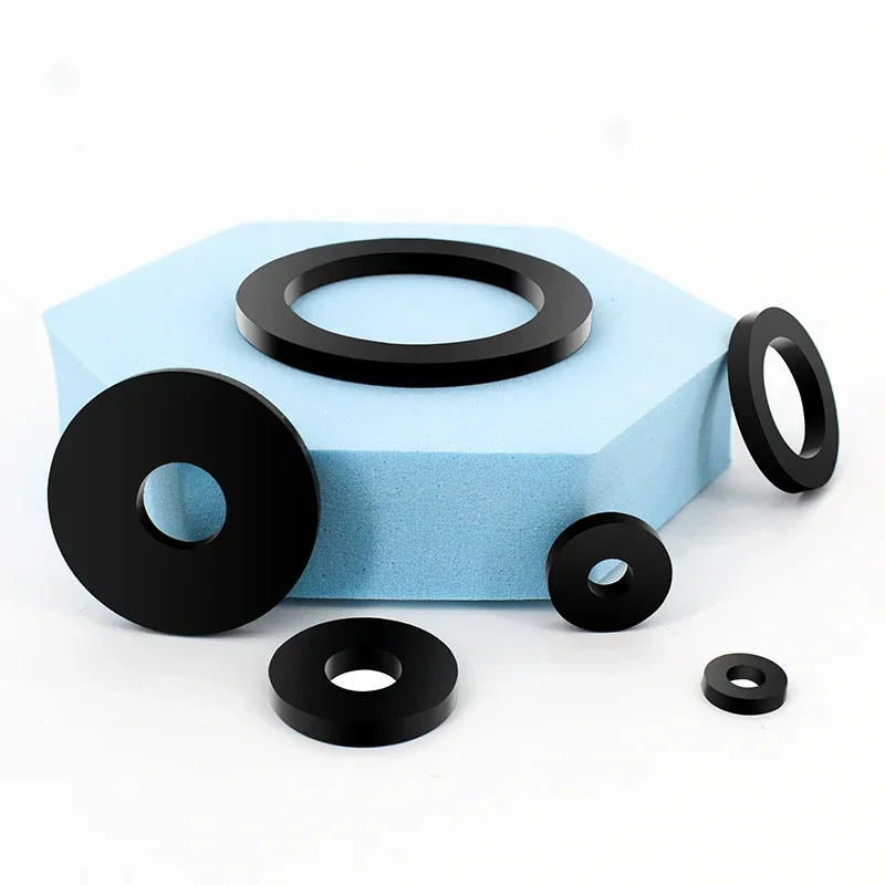 Description Picture 6 of itemFlat gasket H1-H2.5-H3mm M2-M42 VMQ Rings Sealing silicon rubber seals waterproof Elastic gasket in stock wholesale washer