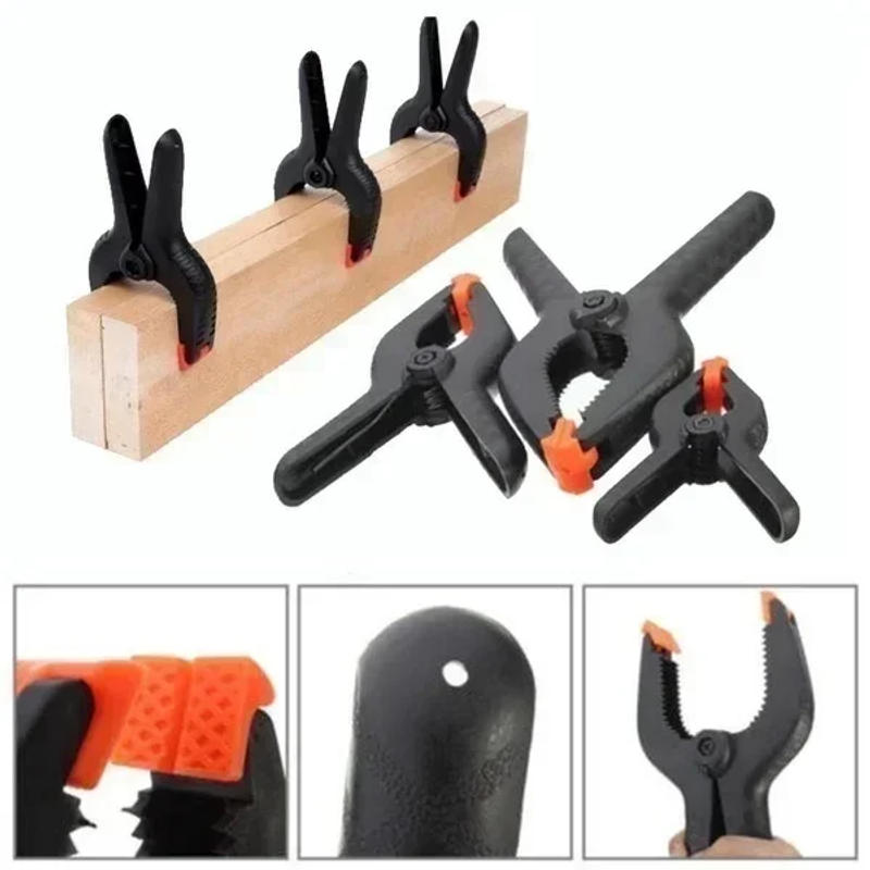 Description Picture 3 of item4PCS Plastic Nylon Spring Clamp 65mm Phone Tablet LCD Digitizer Screen Fastening Clamp Non-slip Handle Repair Tool