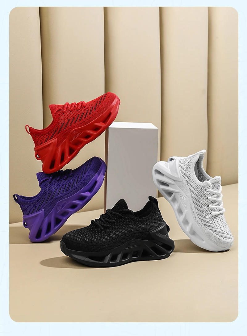 Description Picture 3 of itemKids Shoes Boy Casual Sneakers Platform Comfortable Black White Child School Sports Tenis Boy Shoes Man Woman Sports Shoes