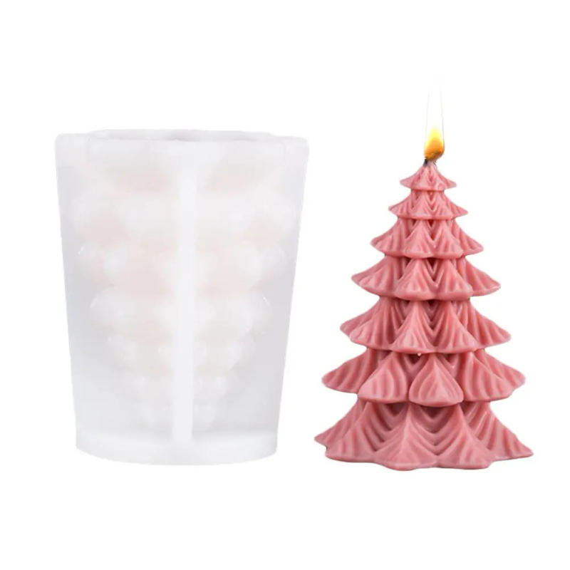 Description Picture 5 of itemChristmas Decoration Candle Molds 3D Silicone Mold for Soap Candle Making Home Ornament Mould for DIY Wax Candle Soap Art Craft