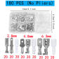 180pcs No Pliers