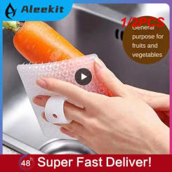 1/2PCS Fruit And Vegetable Brush Silicone Pot Dishes Cleaning Multifunctional Potato Carrot Brush Easy Clean Kitchen Tools