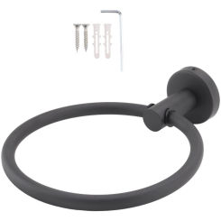 Towel Ring For Bathroom, Hand Towel Holder Round Towel Hanger Wall Mount 304 Stainless Steel Brushed Finish