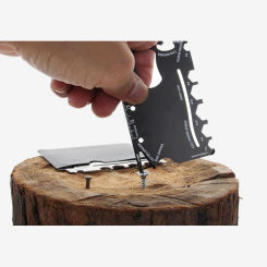 1pcs Outdoor Camping Portable Tool Card Wilderness Survival Small Tool Portable Bicycle Multi functional Repair Tool