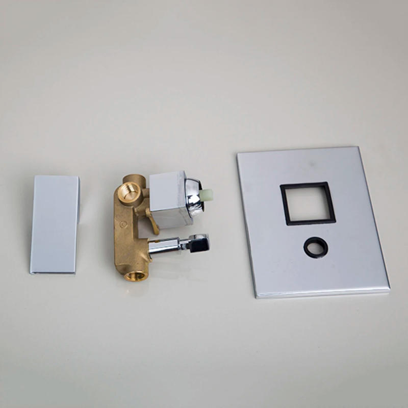 Description Picture 6 of itemTorayvino Chrome Shower Set Ceiling Mounted Showers System Faucet Set Mixer 6/8/10/12/16 Inch Rainfall Bathroom Chuveiro Tap