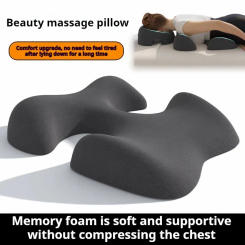 Memory Foam Breathable Head Pillow Ergonomics Lying Down Pillow Rest Support Pillow Body Massage  Rest Pillow Beauty Salon