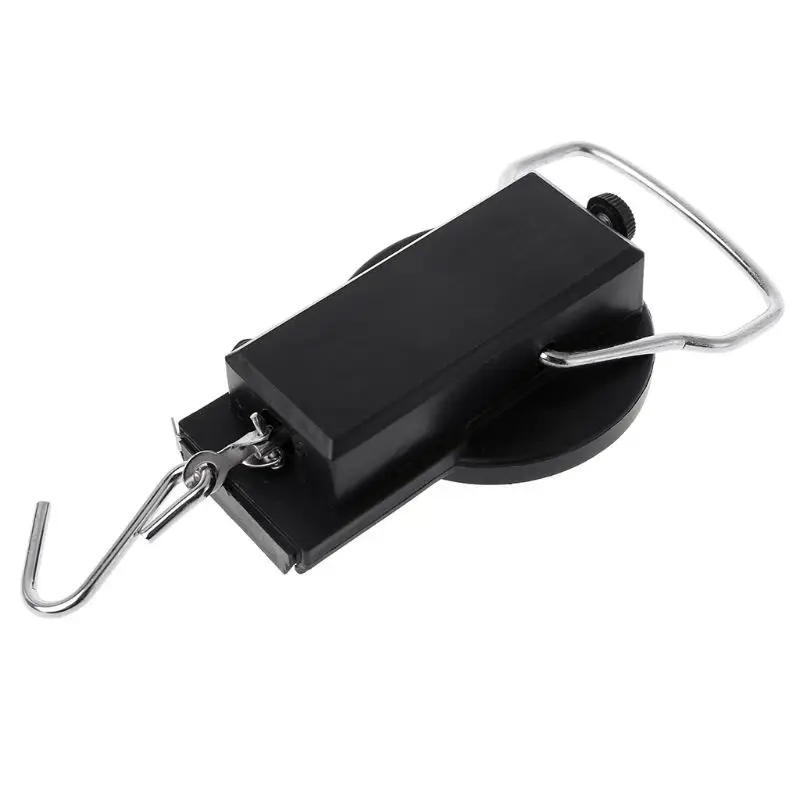 Description Picture 5 of item22kg/50lb Portable Hanging Scale Balance Fish Hook Weighing Balance Kitchen With Measuring Tape Measure Fishing Scales KXRE