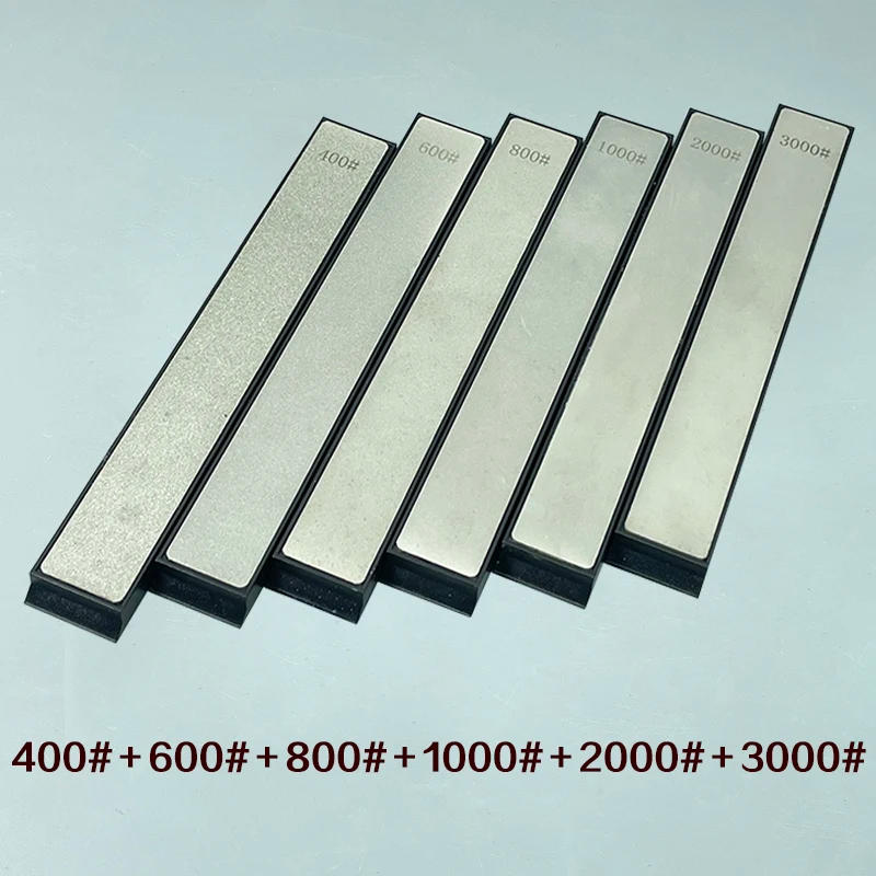 Description Picture 6 of itemDiamond Whetstone for Knife Sharpener Fixed Angle Knife Sharpener Sharpening Stone Diamond Whetstone Honing Stones Oil Stone SET