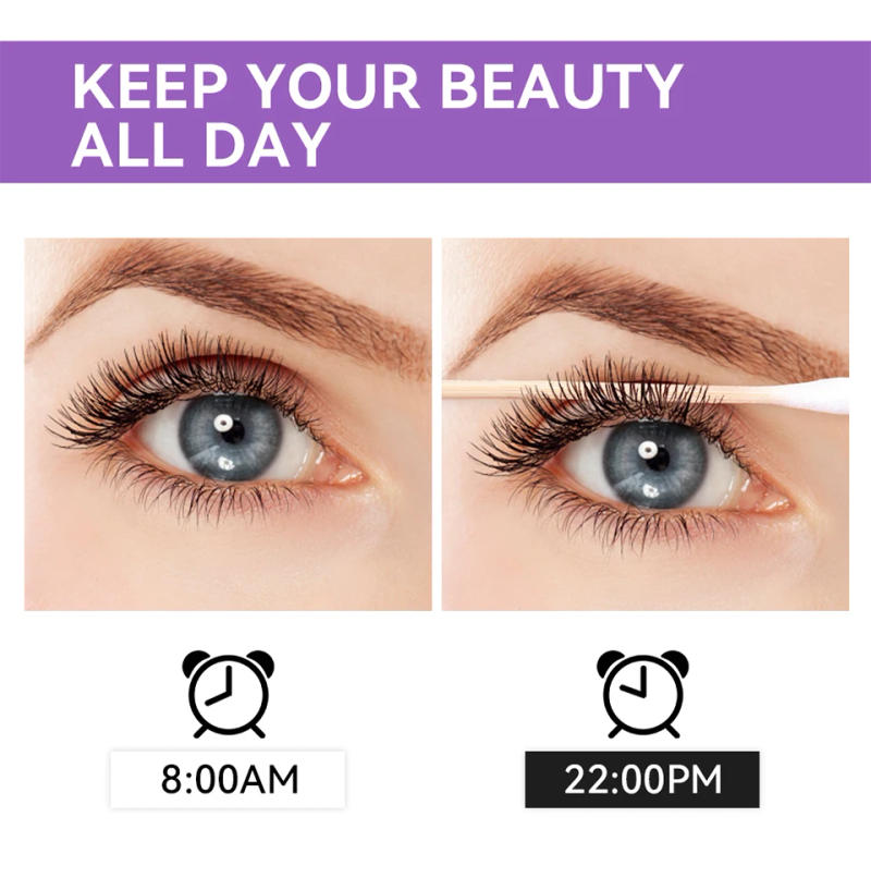 Description Picture 6 of item5D Mascara Waterproof Thickening Lengthening Curling Liquid Fiber Mascara Long-Lasting Curling Eyelash Extension Cosmetics