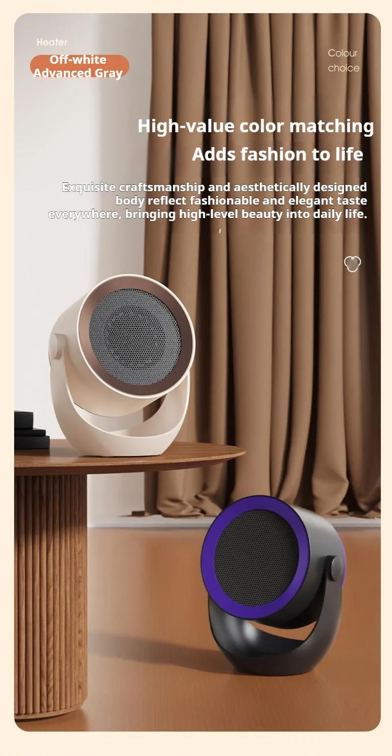 Description Picture 4 of itemMSS Desktop Heater Fan,Mini Radiator Home Office Warmer Machine for Winter,Convenient Room Heater,Winter Heating Home Appliance