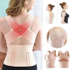 3-in-1 Waist Buttoned Bra Shapewear Seamless Shapewear for Women Women's Shapewear Snatch Bra - 3-in-1 Waist Trainer Bra Daily