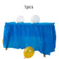 Navy Table skirt