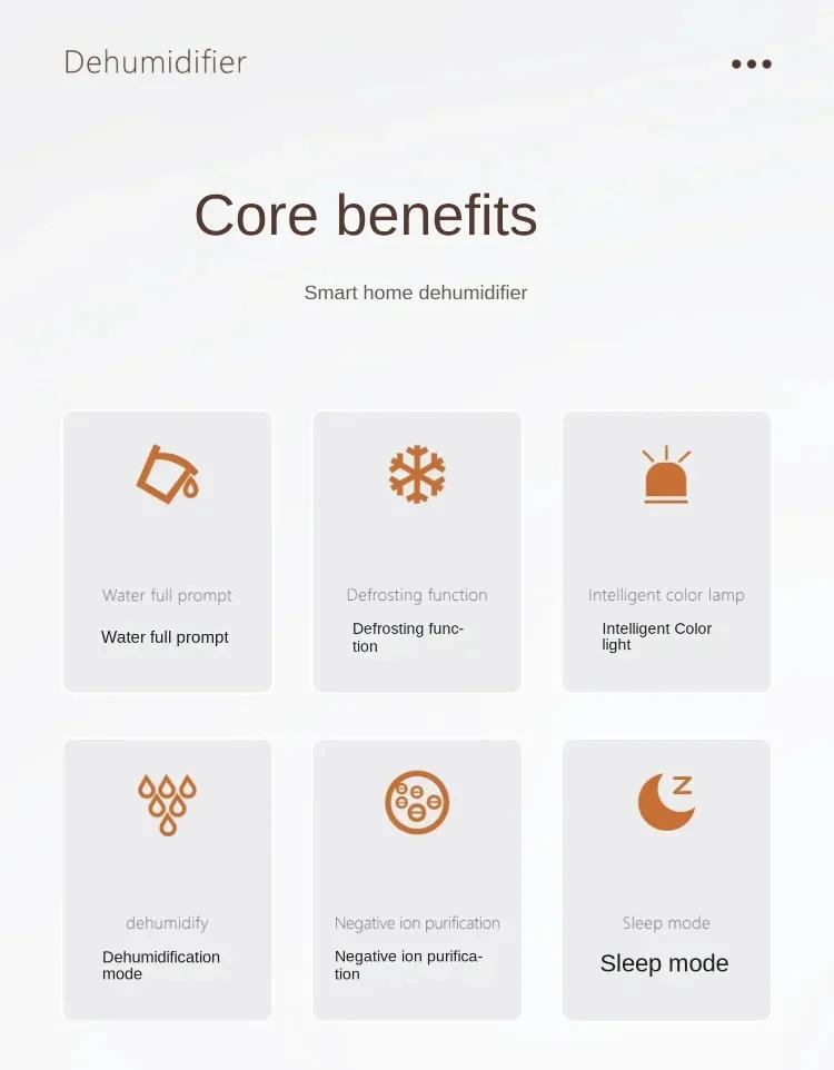 Description Picture 4 of item220V Quiet Electric Moisture Absorber, Anti-mold Dehumidifier for Home Basement A C