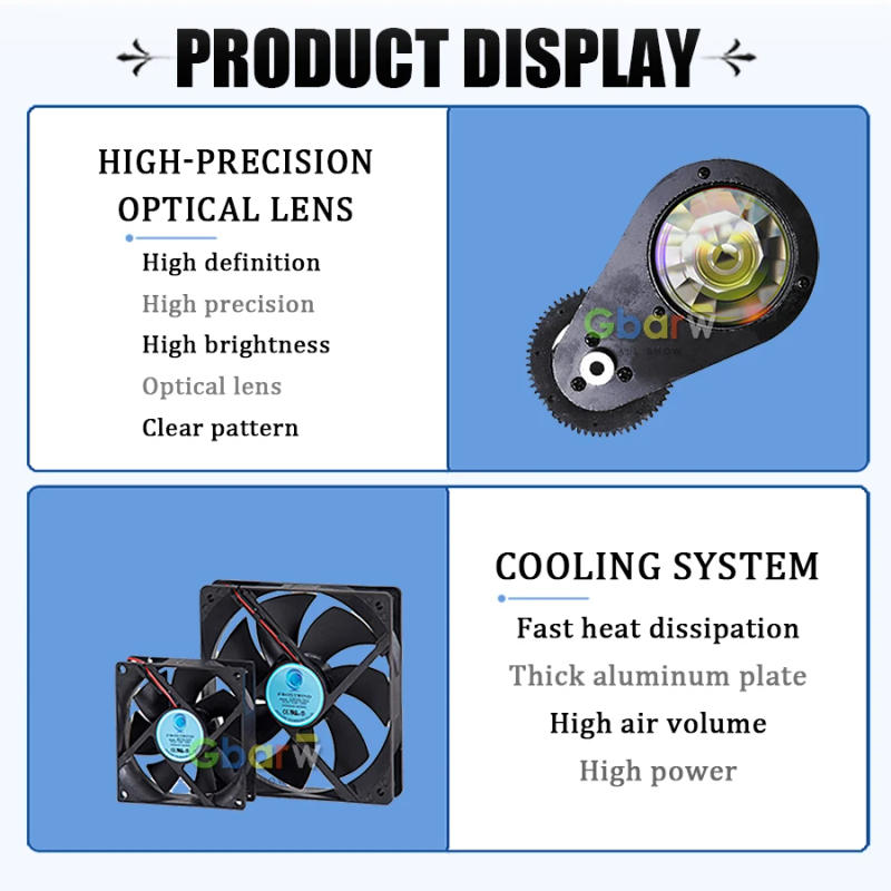 Description Picture 4 of item0 Tax 2Pcs 300W LED Moving Head Beam Spot Stage Effect Lighting For Dj Disco Night Club Wedding Events Sharpy DMX Sound Modes