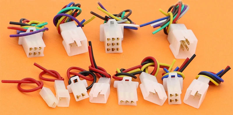 Description Picture 3 of item1Set 2.8mm 1/2/3/4/6/9Pin Electrical Automotive Quick Connector Male Female Socket Cable Terminal Plug For Motorcycle Ebike Car