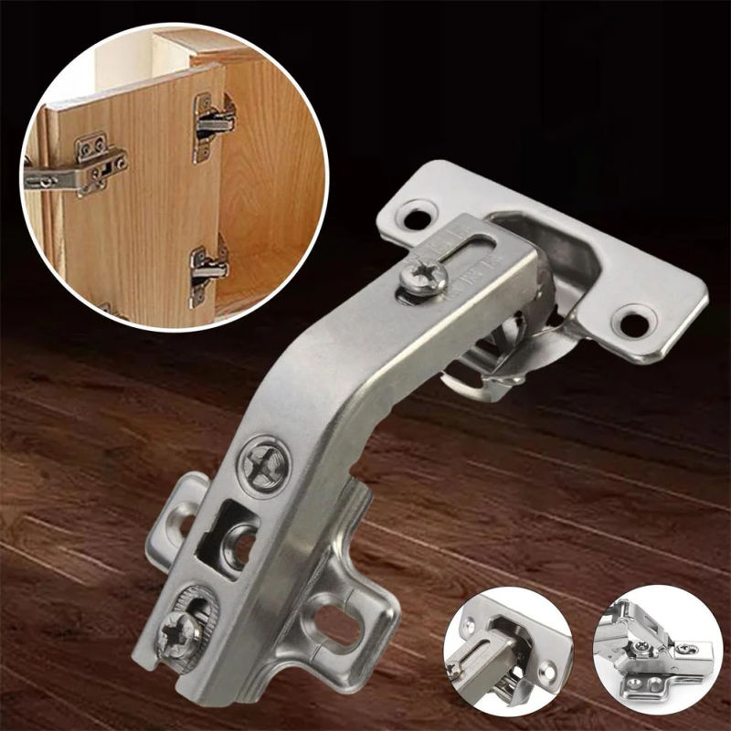 Description Picture 3 of itemCold Rolled Steel Folded Cabinet Door Corner Door Hinges Wardrobe Cupboard Kitchen Cabinet Kitchen Cabinet Hinges