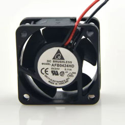AFB0424HD  4020 24v cooling  3500 rpm  2 pins   4cm fans