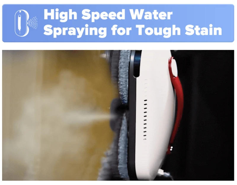 Description Picture 6 of itemSATUO new arrivals Smart Home Round Washer Cleaner Robot Window Washing Cleaning Robot