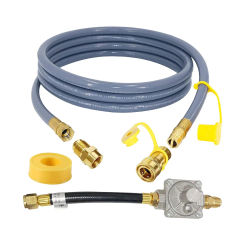 1/2 Gas Hose for Low Pressure BBQ, Grill, Pizza Oven, Patio Heater, Fire Pit